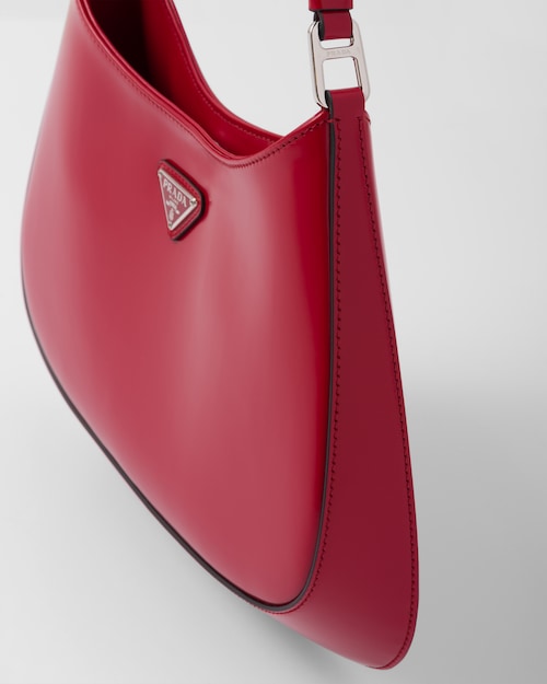 Prada プラダ クレオ ブラッシュドレザー ショルダーバッグ 6