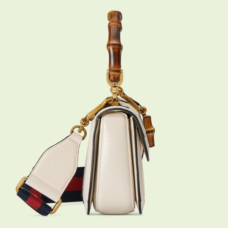 Gucci Bamboo 1947系列竹节小号手袋