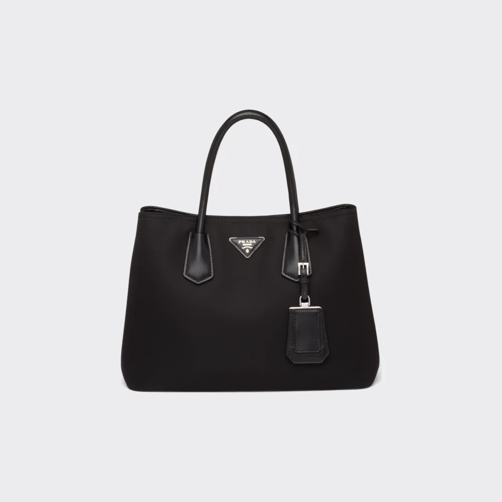 Prada プラダ ドゥーブレ ナイロンxサフィアーノレザー バッグ 1
