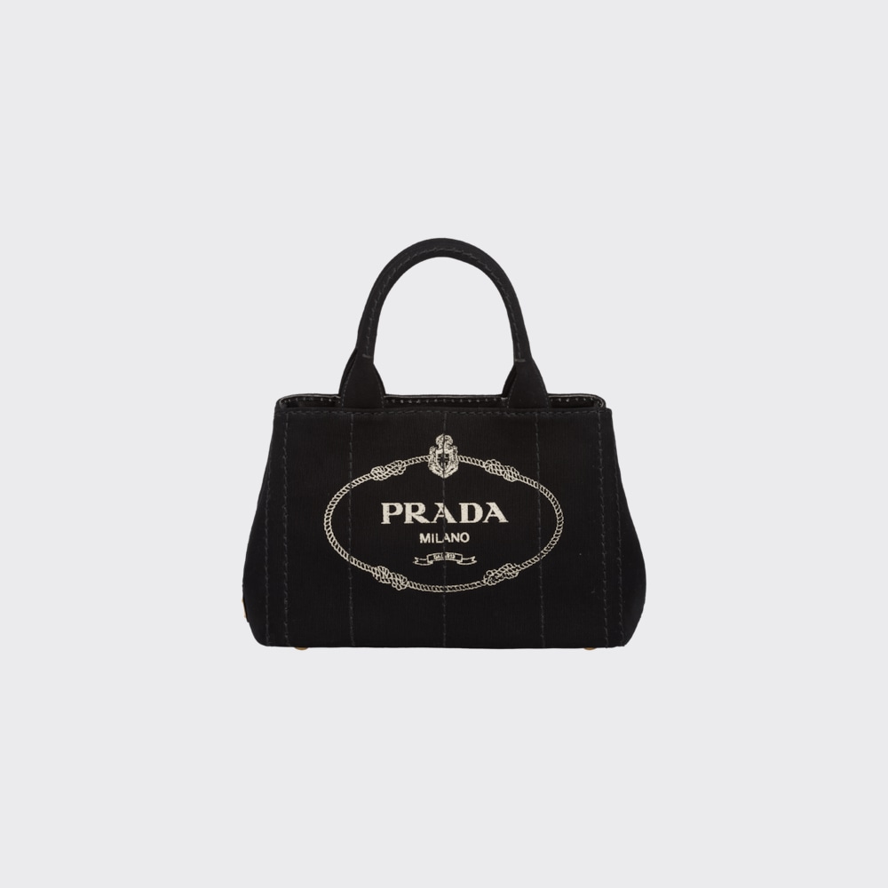Prada カナパ ファブリック ハンドバッグ 1