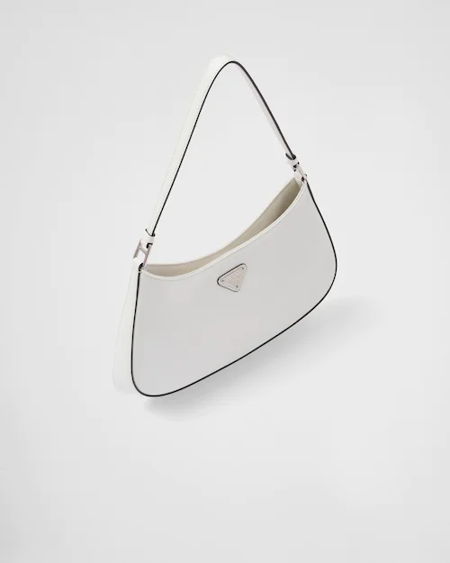 Prada プラダ クレオ ブラッシュドレザー ショルダーバッグ 3