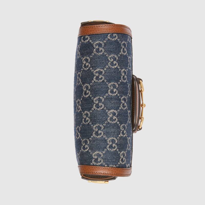 Gucci 马衔扣1955系列迷你手袋（配可拆卸双肩带）