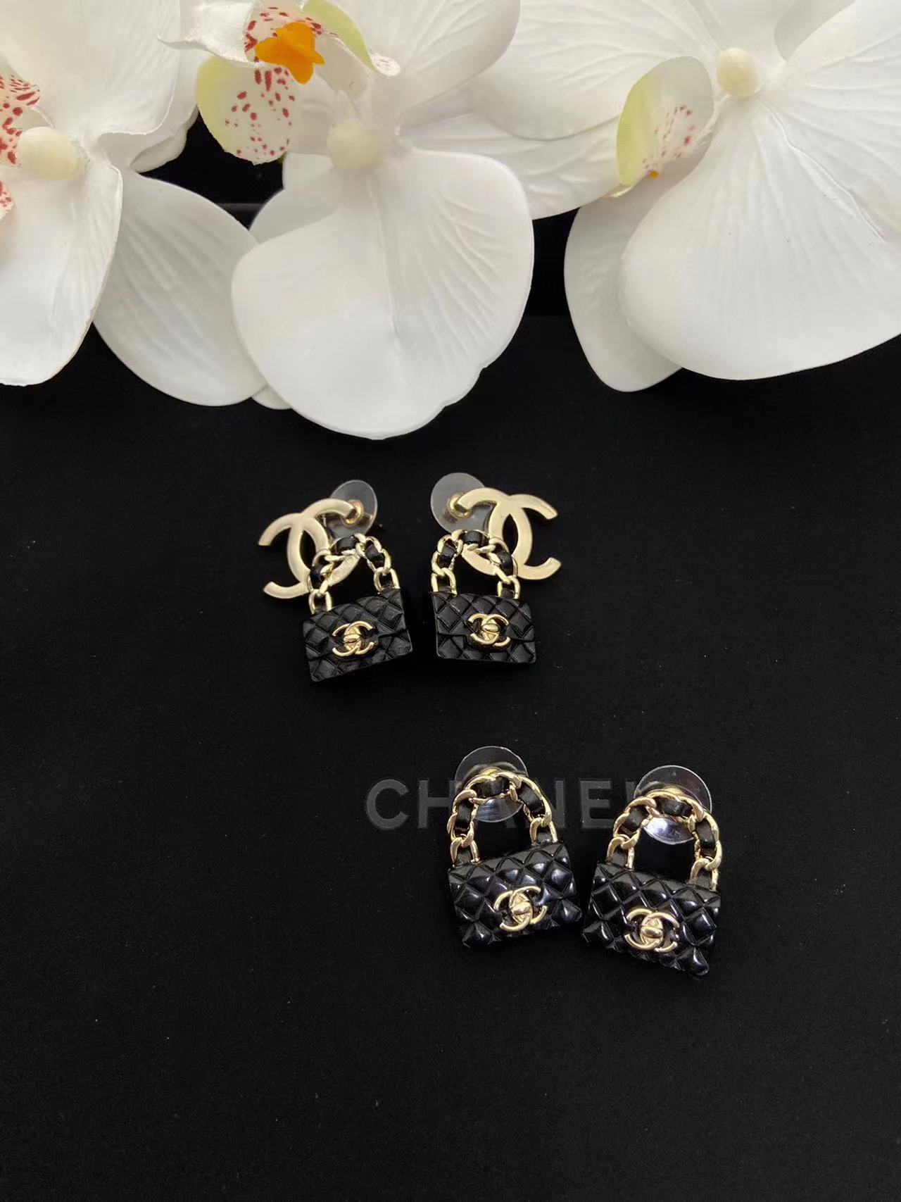 CHANE1 コンビネーション スリーピース イヤリング ネックレス【50％割引+送料無料】