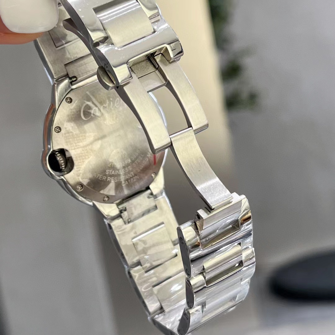 CART1ER -Ballon BIue スチールストラップのレディースウォッチ【50％割引+送料無料】