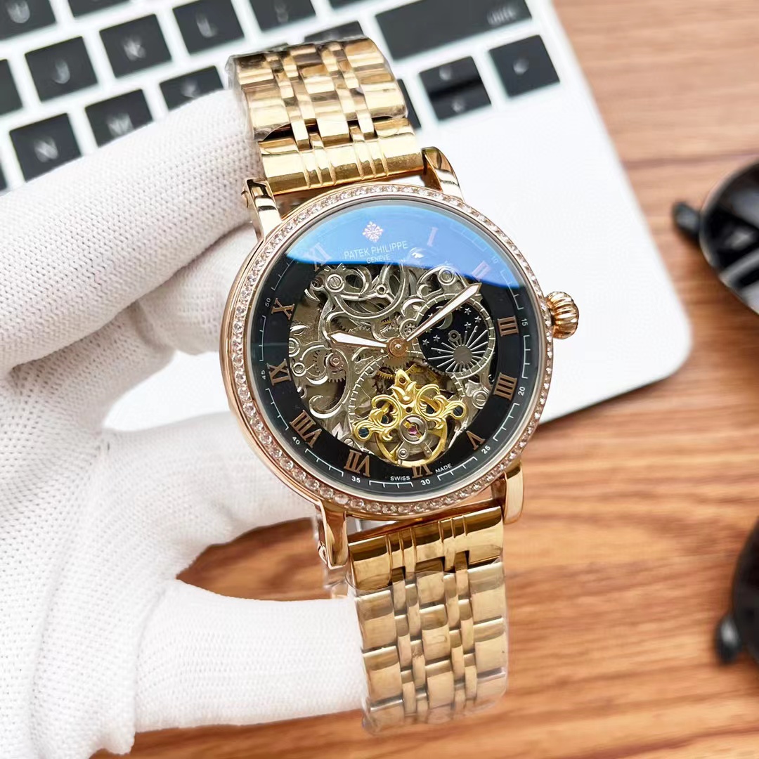 PATEK PH1LIPPEスチールストラップメンズ腕時計【50％割引+送料無料】 43mm*13mm