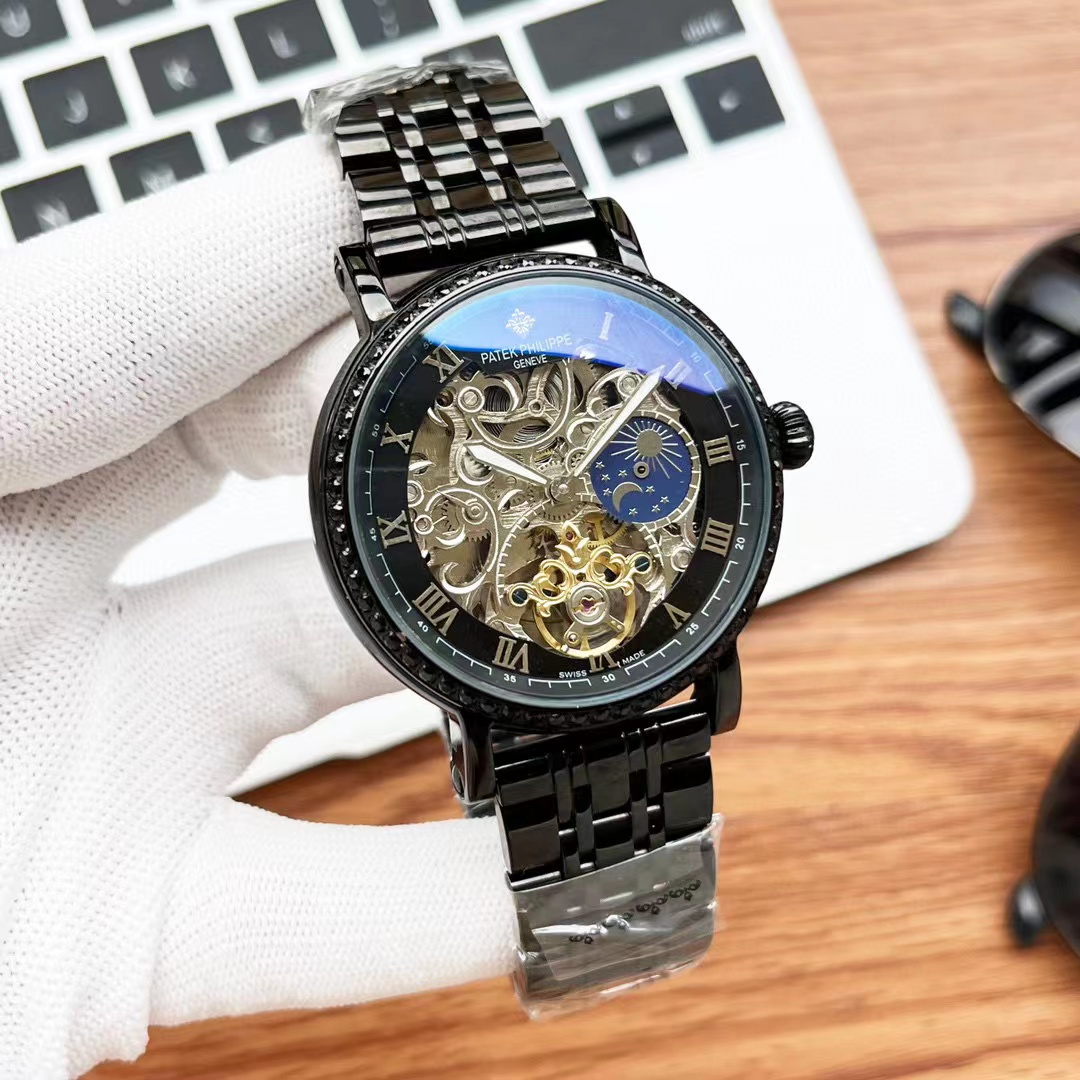 PATEK PH1LIPPEスチールストラップメンズ腕時計【50％割引+送料無料】 43mm*13mm