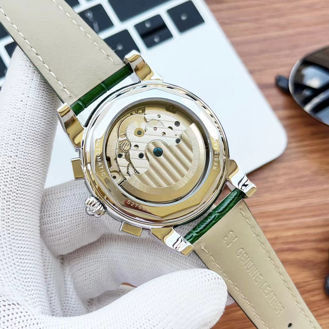 PATEK PH1LIPPEカーフスキンメンズ腕時計【50％割引+送料無料】 43mm*13mm