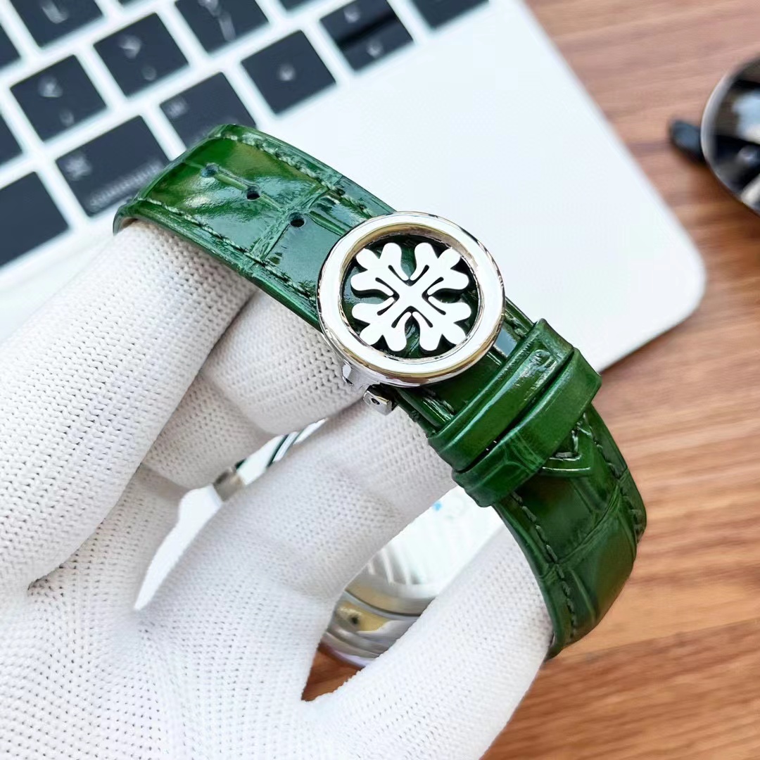 PATEK PH1LIPPEカーフスキンメンズ腕時計【50％割引+送料無料】 43mm*13mm