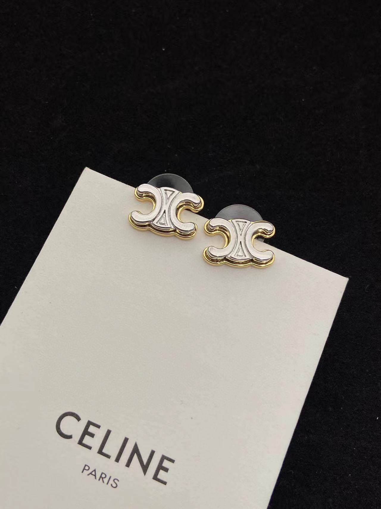 CEL1NE 凱旋門ミニマリスト スタッド ピアス【 50％割引+送料無料】