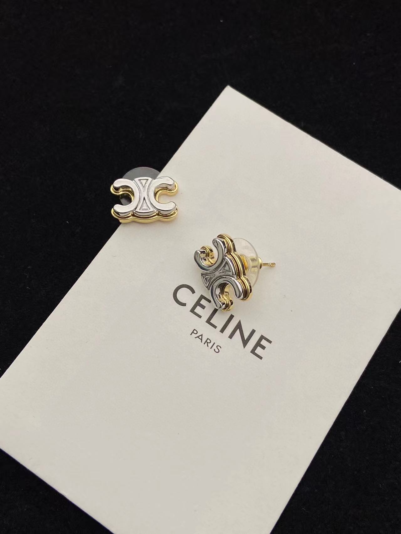 CEL1NE 凱旋門ミニマリスト スタッド ピアス【 50％割引+送料無料】
