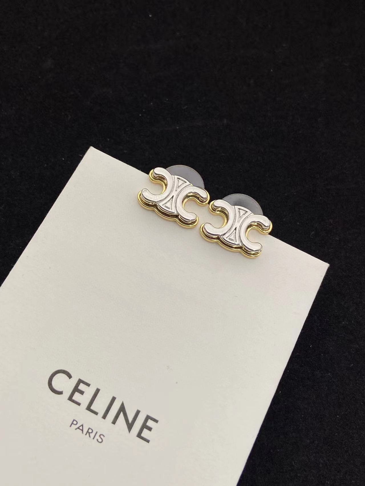 CEL1NE 凱旋門ミニマリスト スタッド ピアス【 50％割引+送料無料】