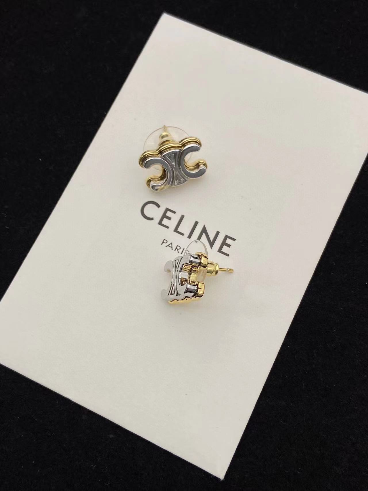 CEL1NE 凱旋門ミニマリスト スタッド ピアス【 50％割引+送料無料】