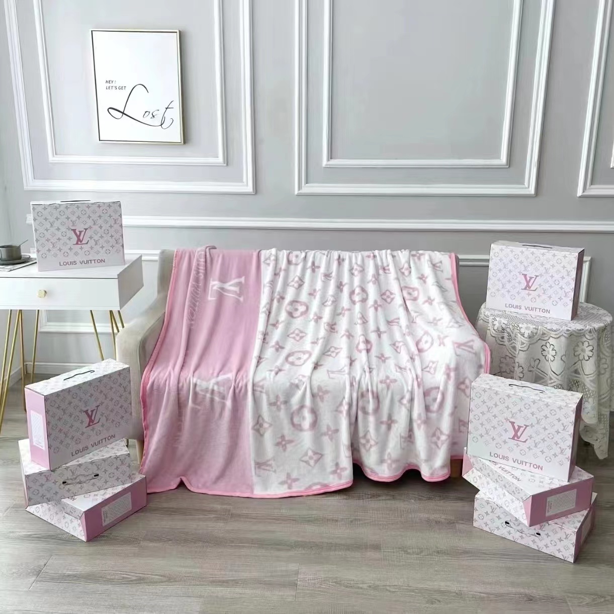 ⭐LV 毛布・エアコン掛け布団【50％割引+送料無料】