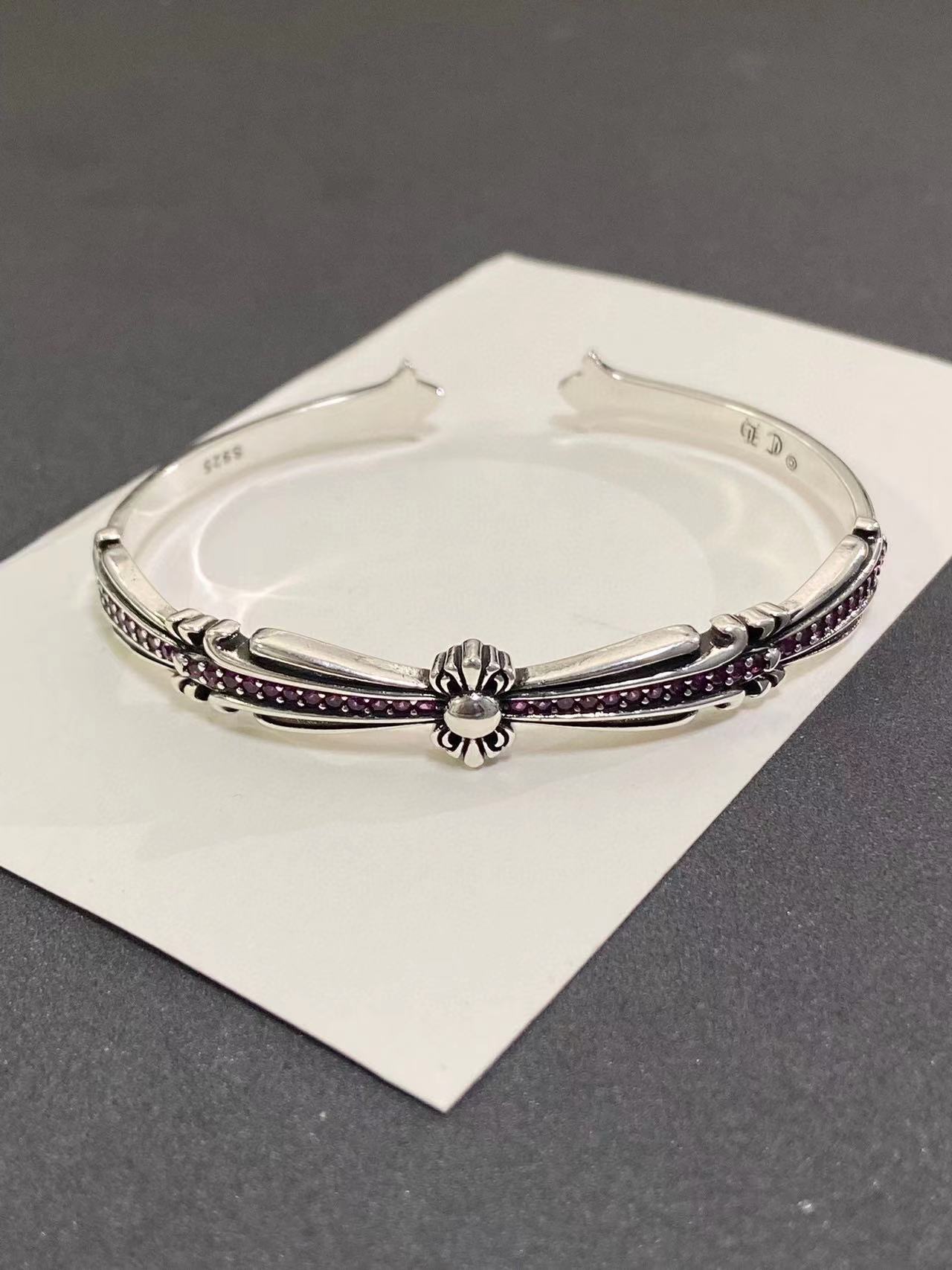 Chr0me Heartsピンクダイヤモンドブレスレット【50％割引+送料無料】