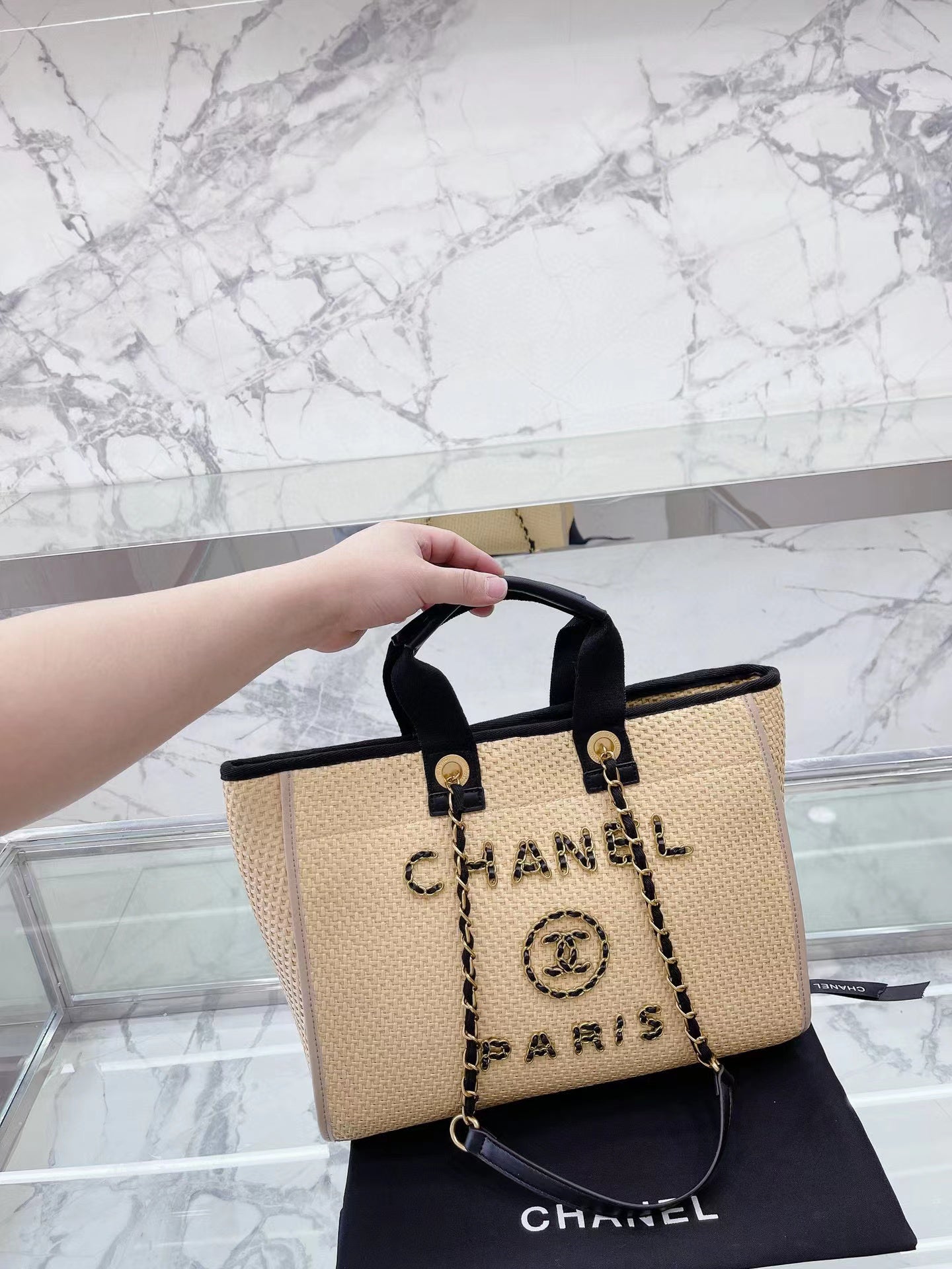 22新商品発売👛CCショッピングバッグ  👜【50％割引+送料無料】🎁