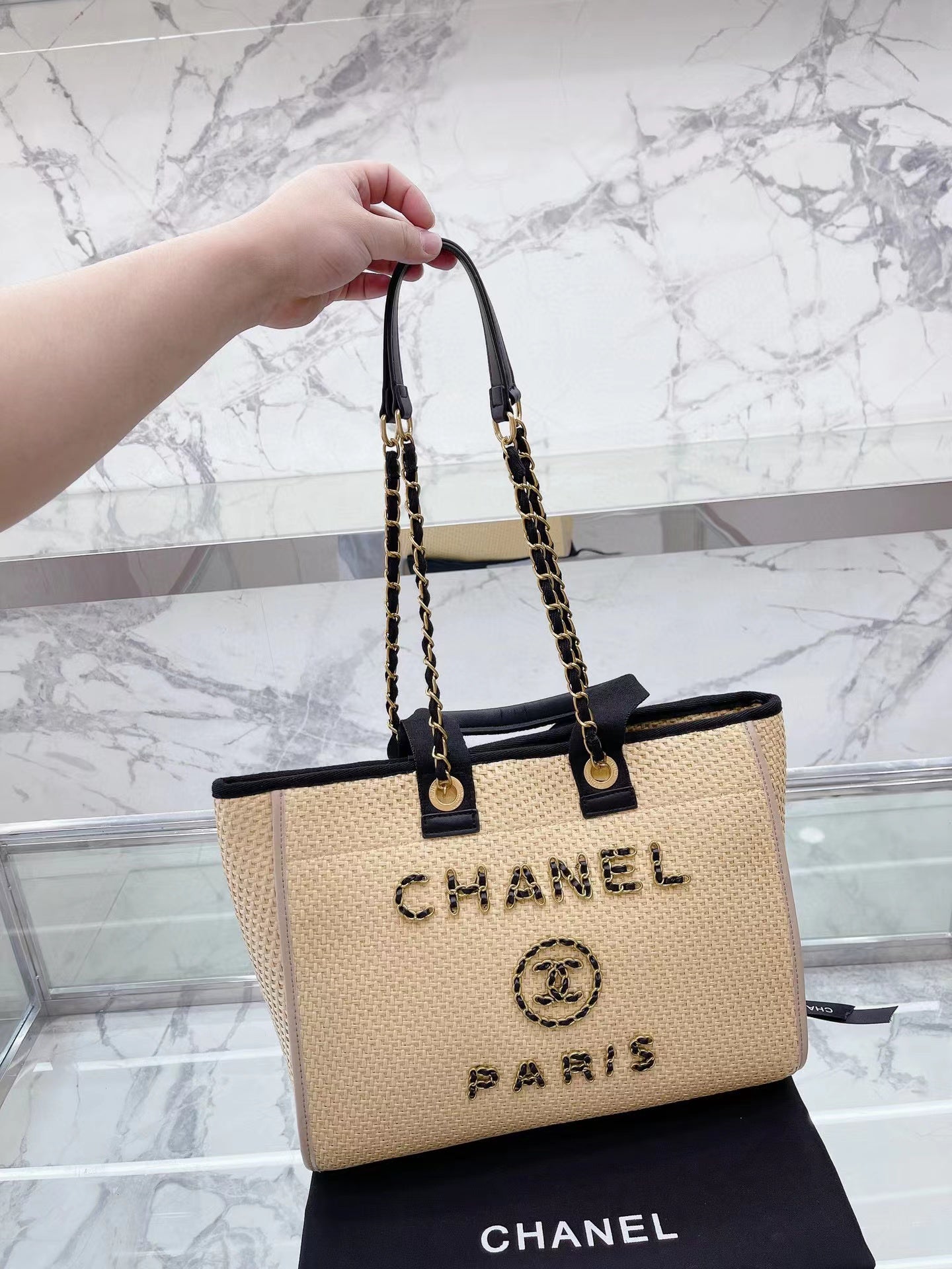 22新商品発売👛CCショッピングバッグ  👜【50％割引+送料無料】🎁