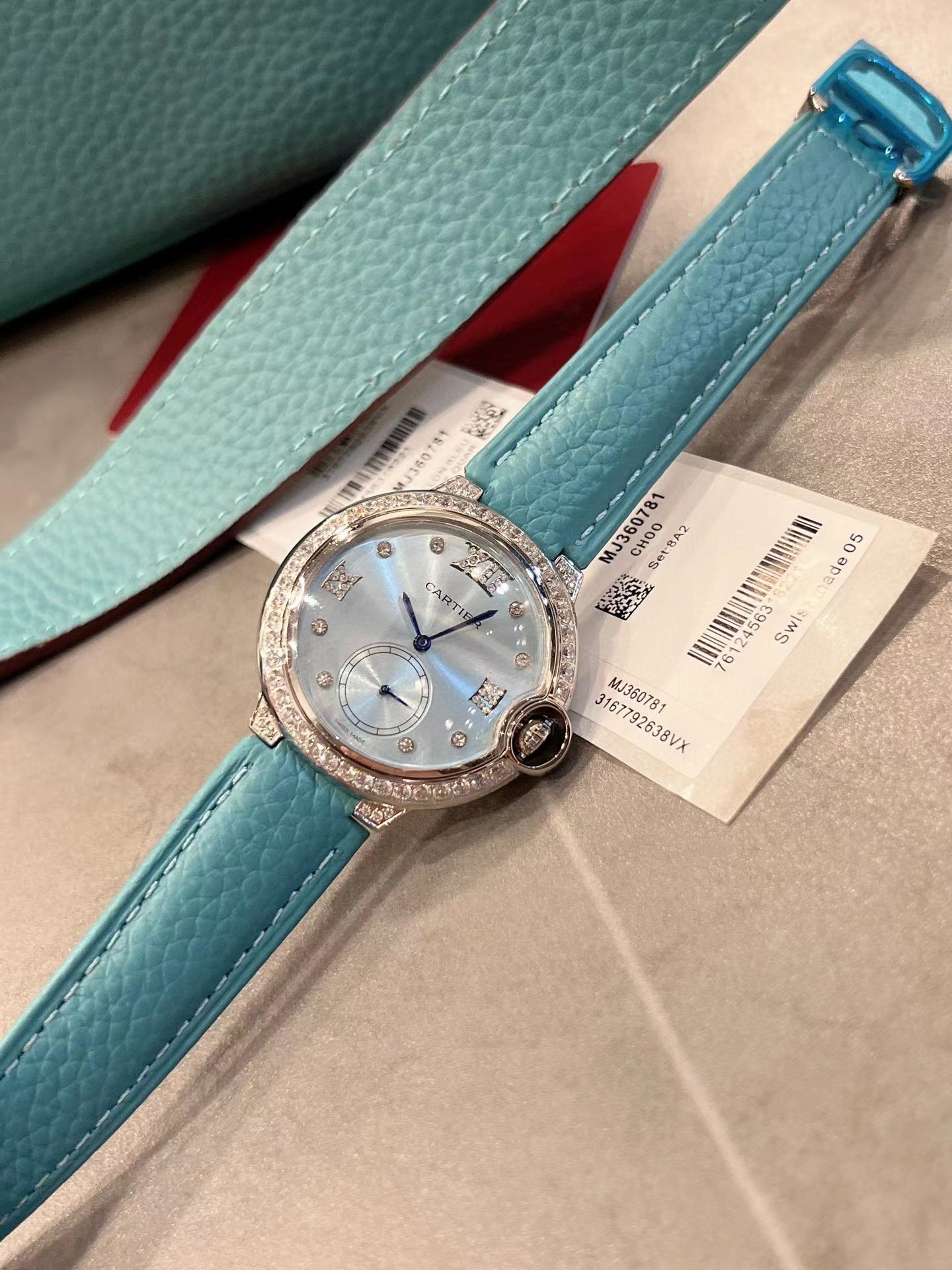 ⭐CART1ER 春夏アイスブルー新色 【50％割引+送料無料】