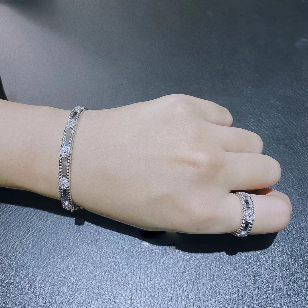 Van c1eef &Arpels カレイドスコープ ブレスレット【50％割引+送料無料】