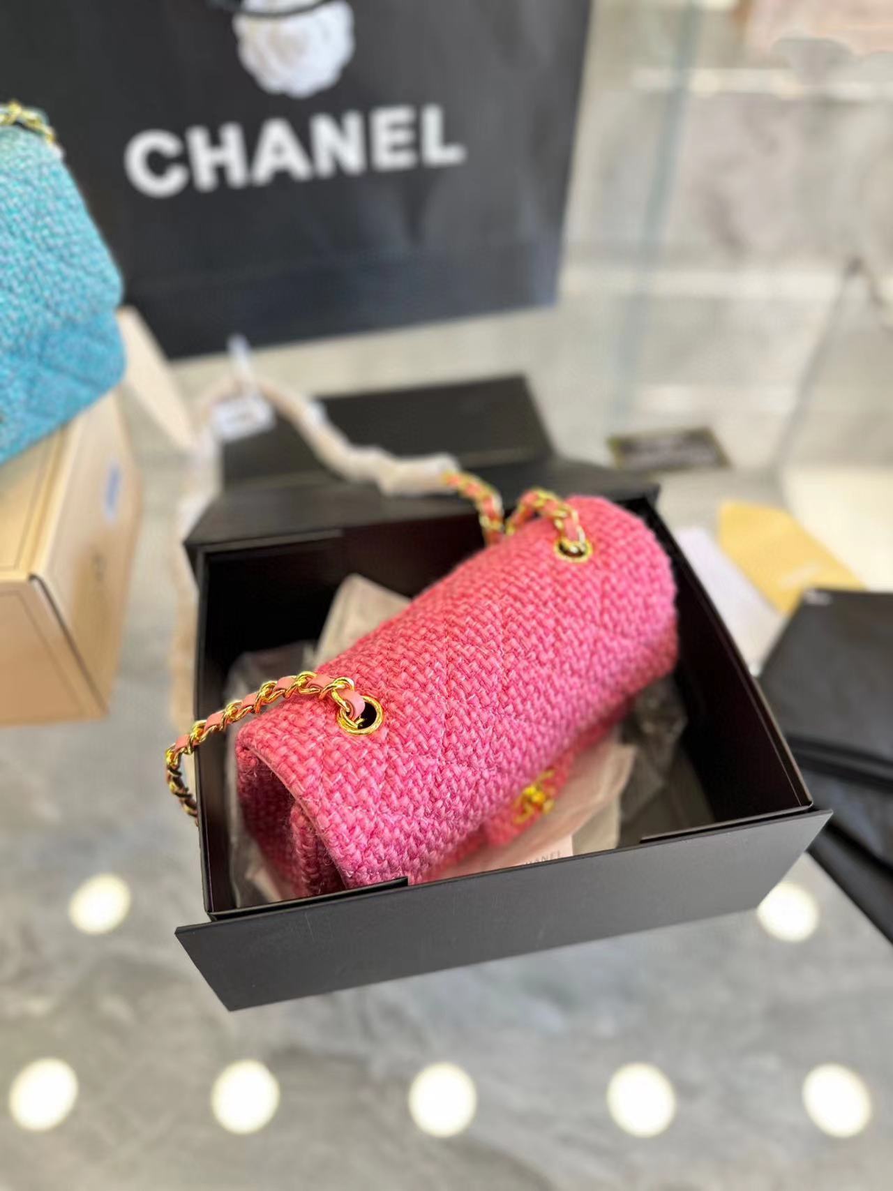 ⭐CHANE1 22K ウール/ショルダー/メッセンジャーバッグ【50％割引+送料無料】