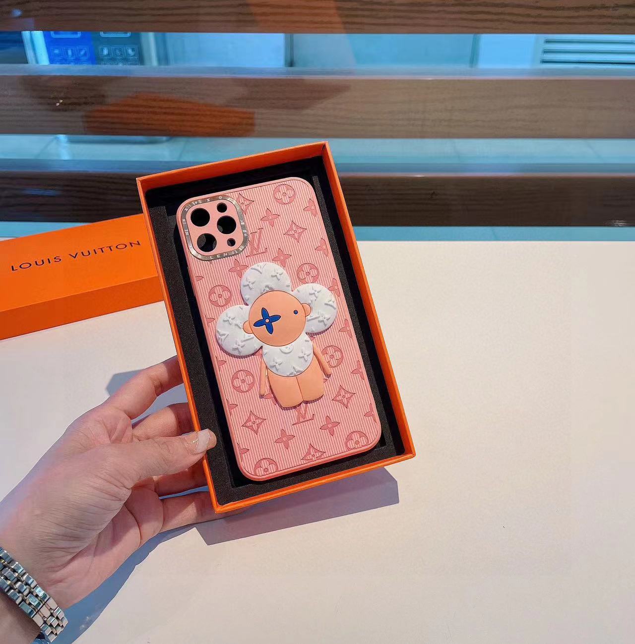 🌟【LV 】3Dひまわり iphone電話ケース📱【50％割引+送料無料】