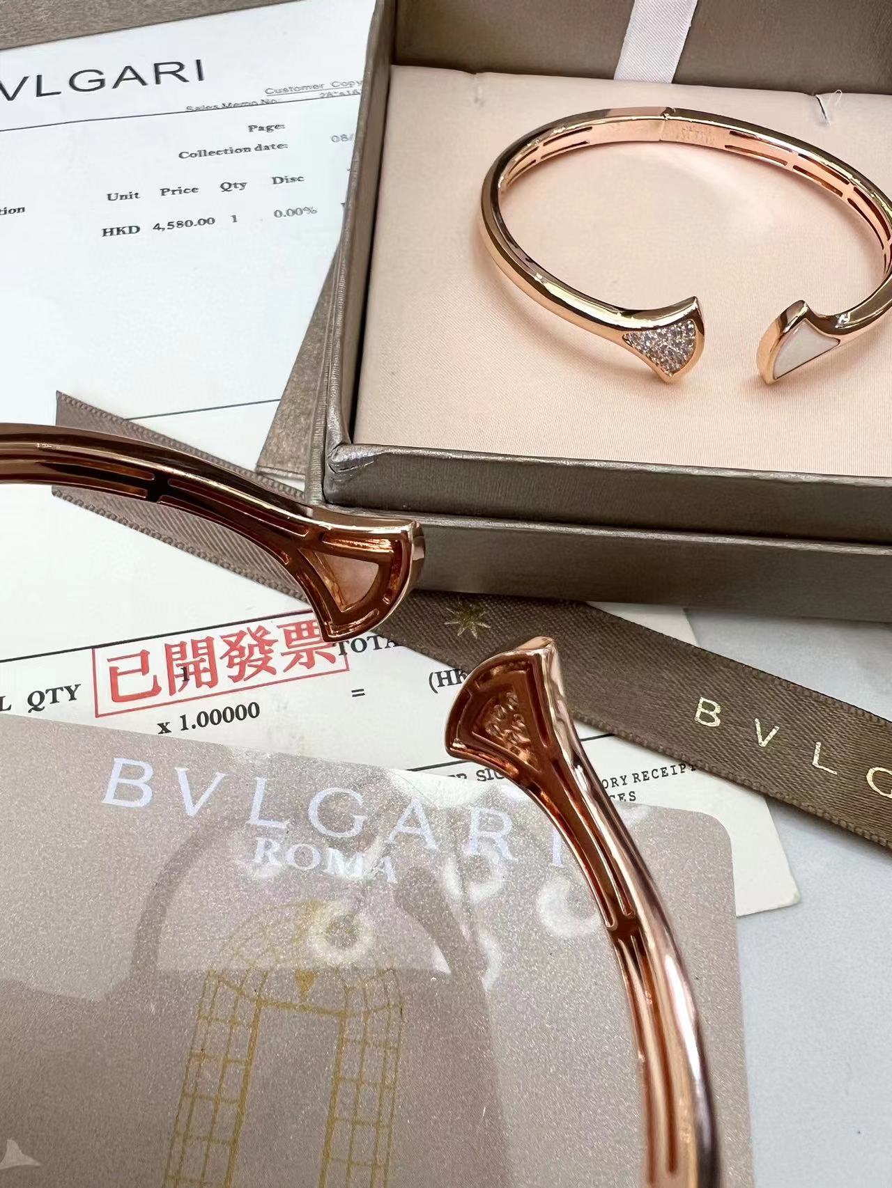 B1LGARI クラシック ファン ブレスレット【50％割引+送料無料】