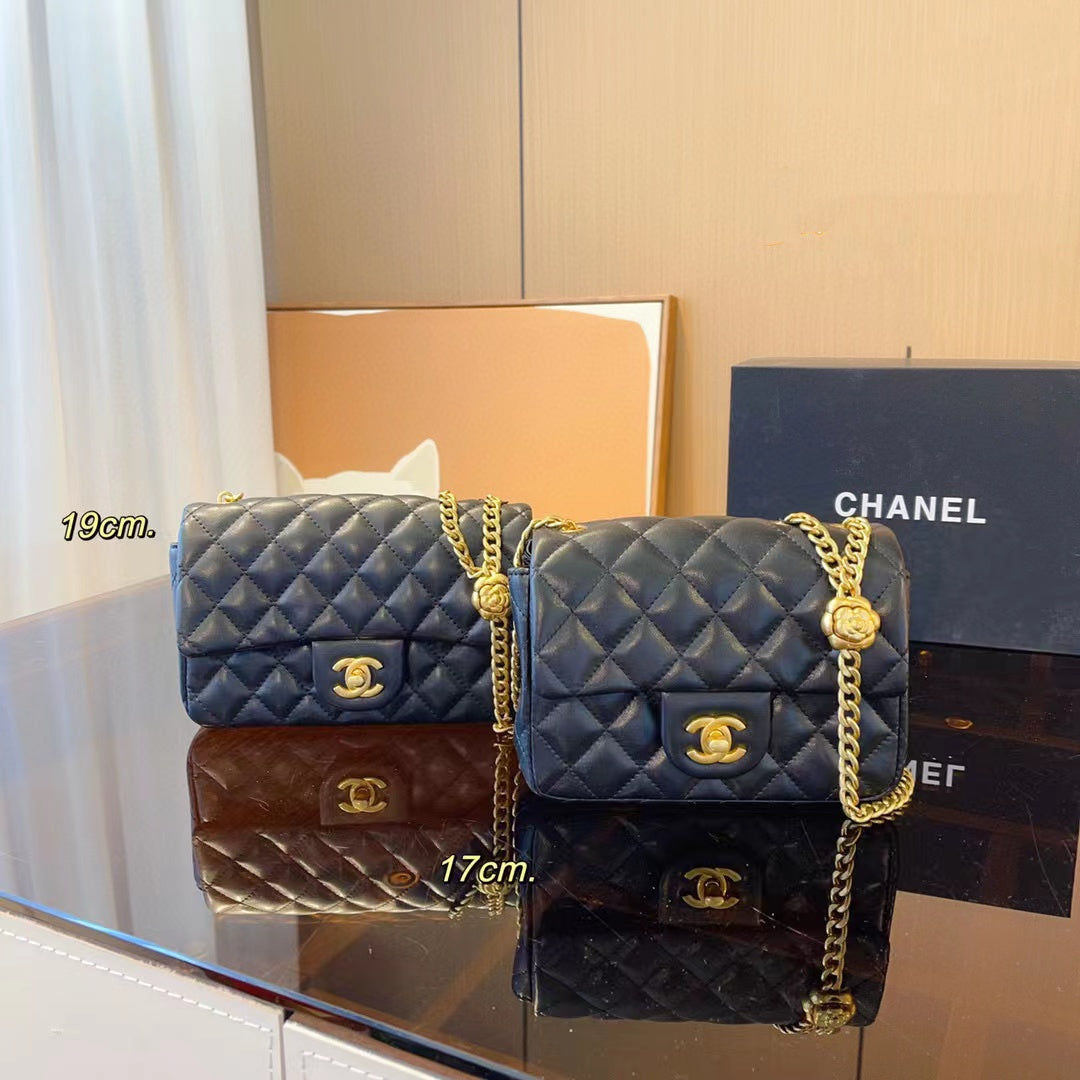 CHANE1 カメリア 調節可能なバックル スクエア ファット ワンショルダー メッセンジャーバッグ【50％割引+送料無料】