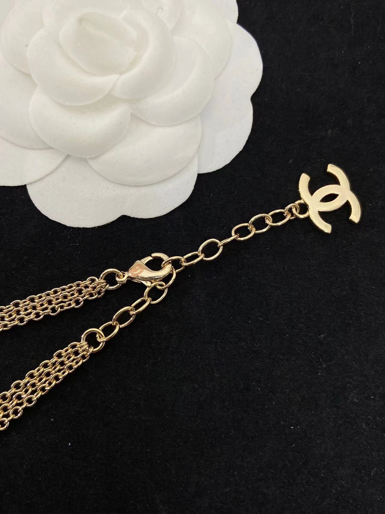 CHANE1 三層メタルピーチハートネックレス【 50％割引+送料無料】