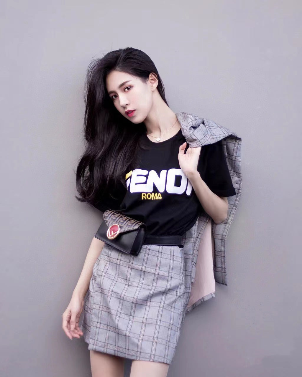 FEND1 チェストバッグ ファニーパック18*11cm【 50％割引+送料無料】