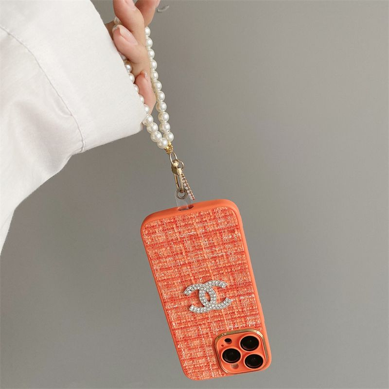 23新着📿CHANE1電話ケース📿📱パール【50％割引+送料無料】 的副本