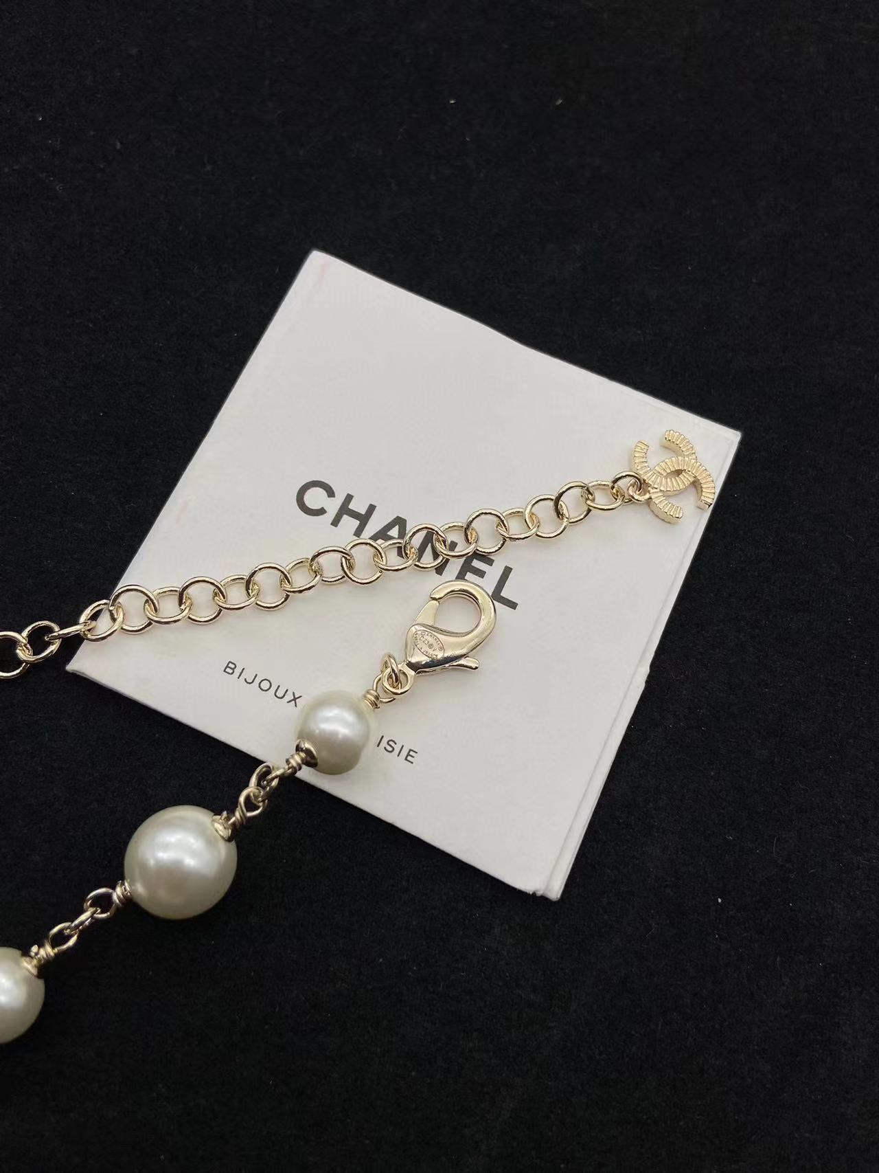 CHANE1 ボウパールネックレス【 50％割引+送料無料】