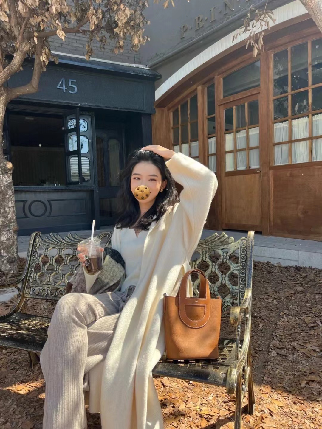 HERME5 高級レザー ピッグノーズ バケットバッグ【50％割引+送料無料】