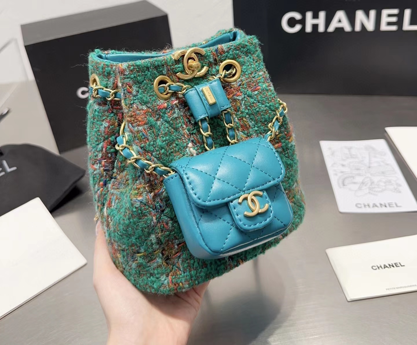 CHANE1 2-in-1 ウール バックパック【50％割引+送料無料】