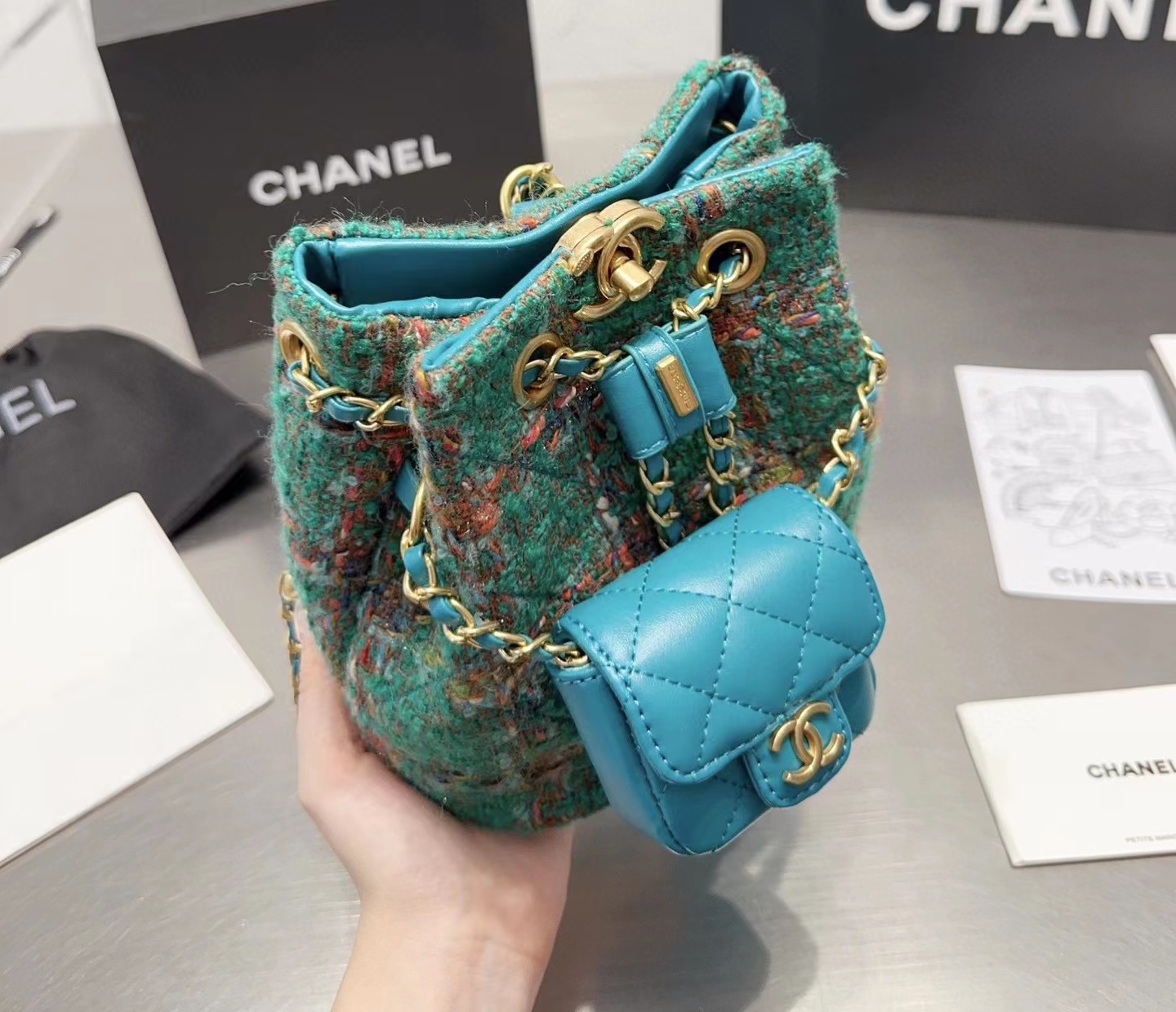 CHANE1 2-in-1 ウール バックパック【50％割引+送料無料】