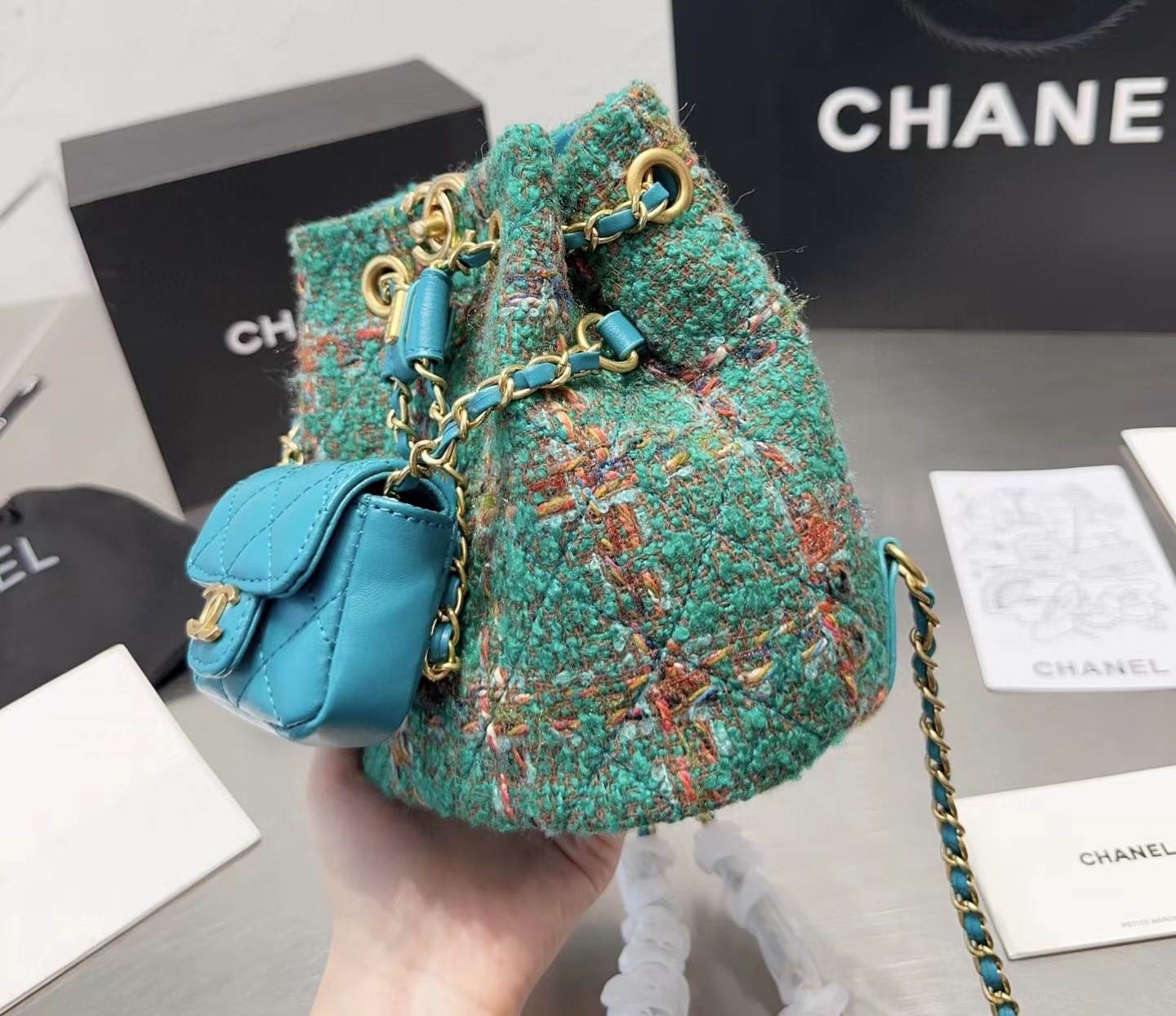 CHANE1 2-in-1 ウール バックパック【50％割引+送料無料】