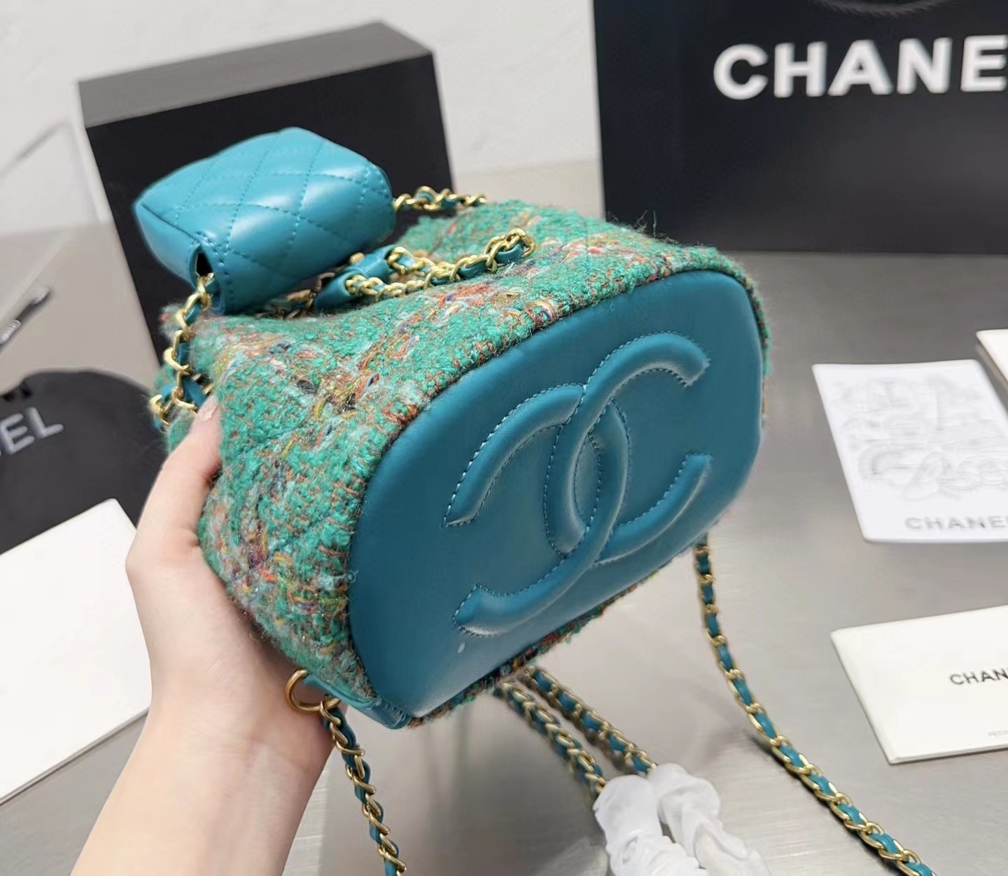 CHANE1 2-in-1 ウール バックパック【50％割引+送料無料】