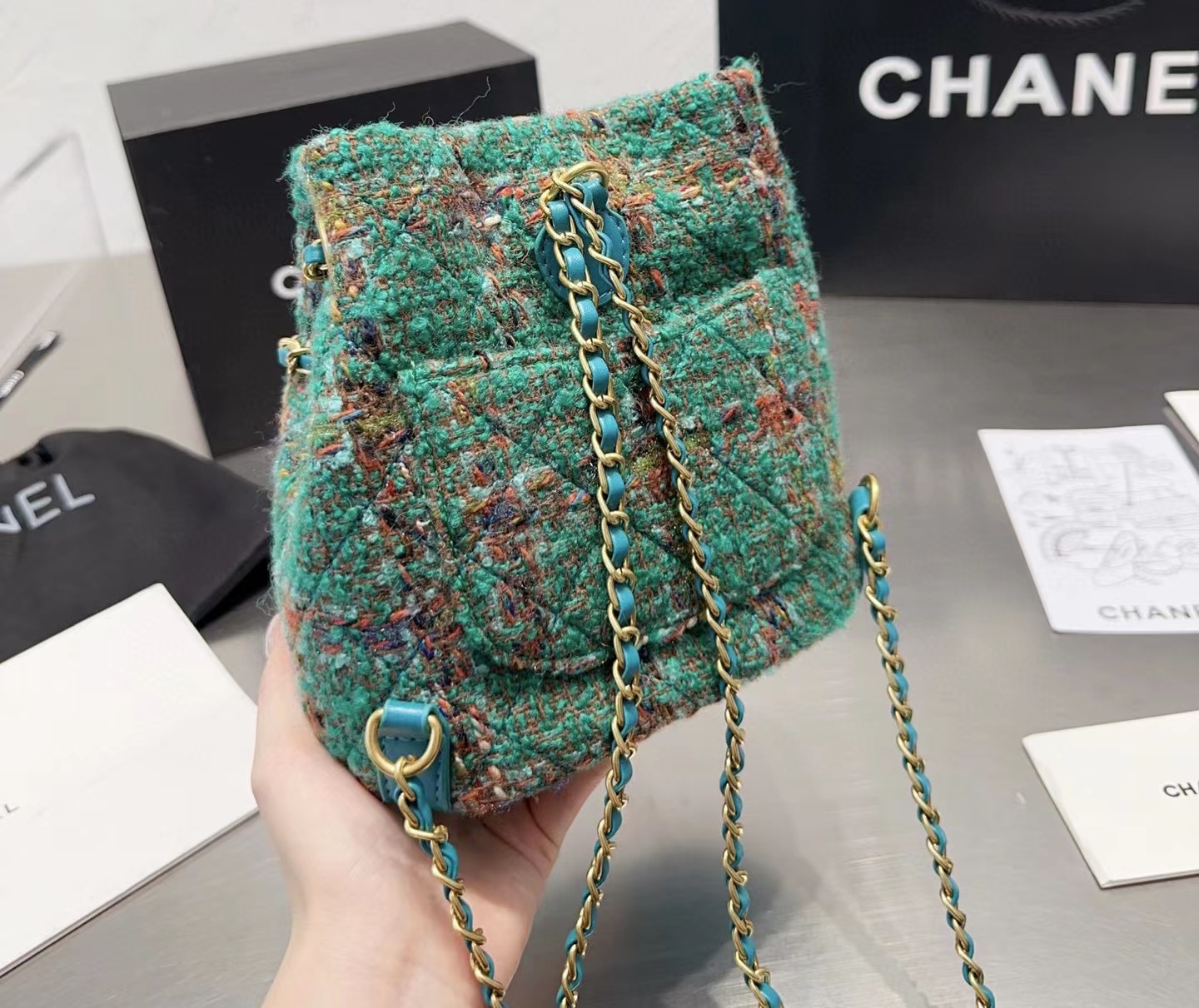 CHANE1 2-in-1 ウール バックパック【50％割引+送料無料】