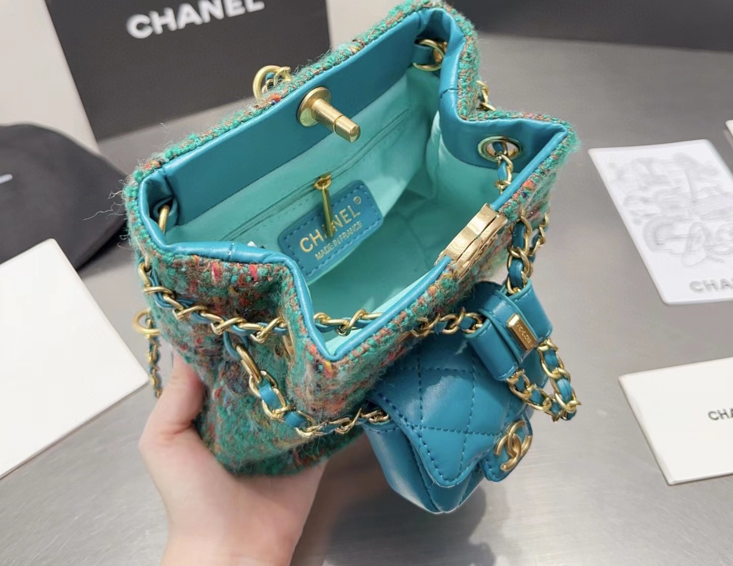 CHANE1 2-in-1 ウール バックパック【50％割引+送料無料】