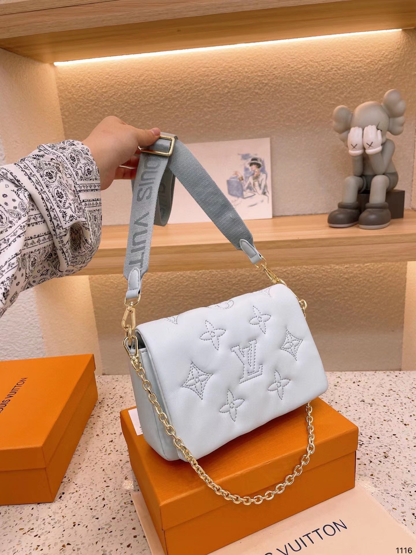 【LV】チェーンプリントショルダーバッグ【50％割引+送料無料】ltyhdjb