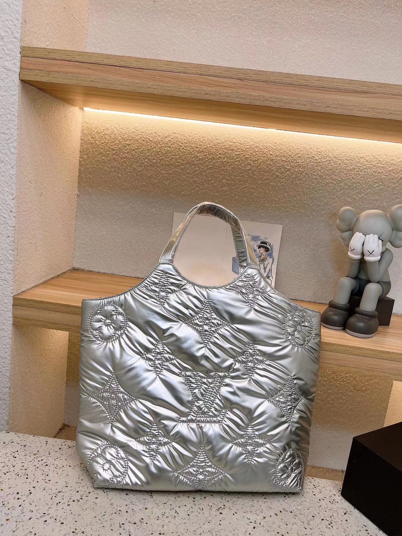LV 綿の服 ショッピングバッグ【50％割引+送料無料】38*40cm
