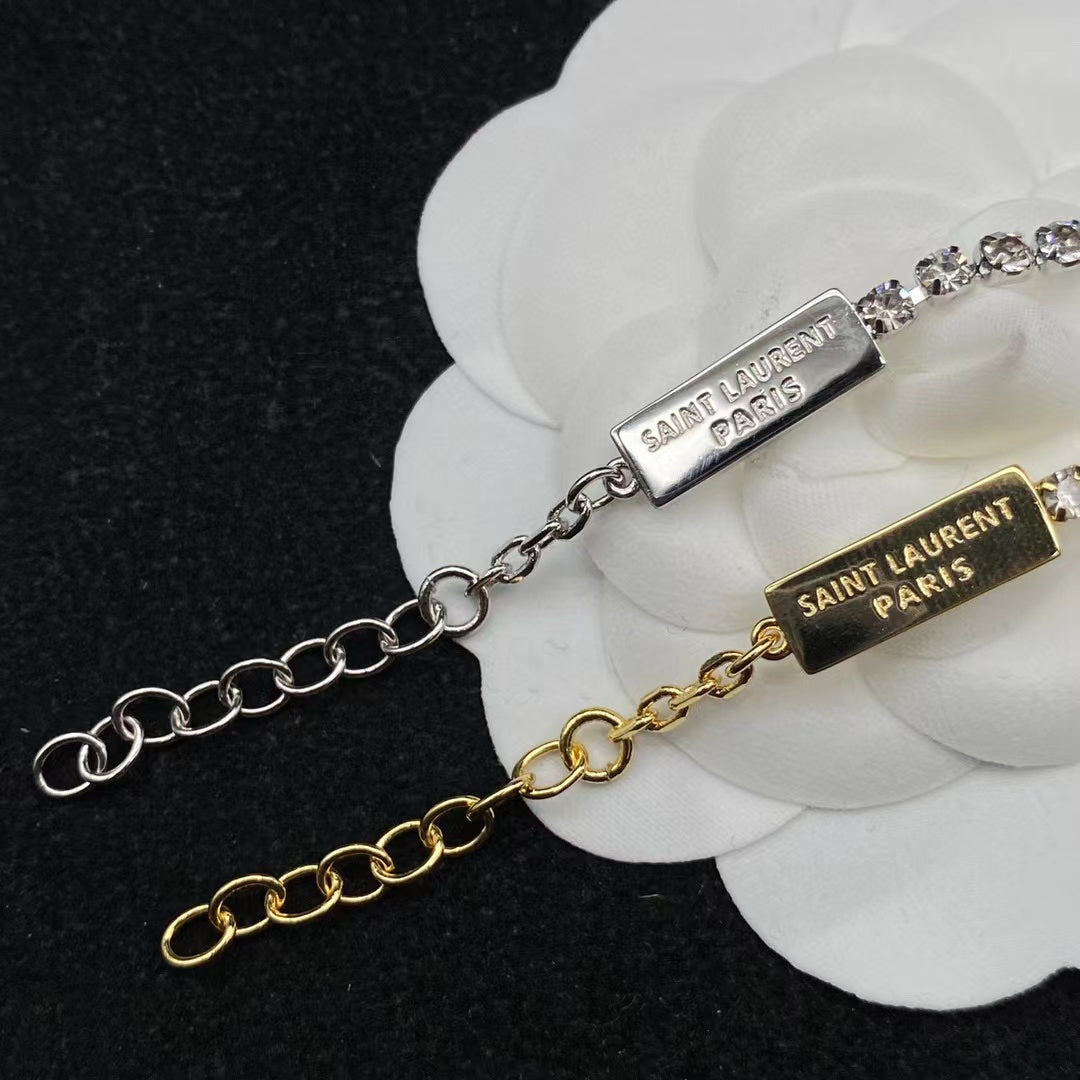 YSL ダイヤモンド ブレスレット【50％割引+送料無料】