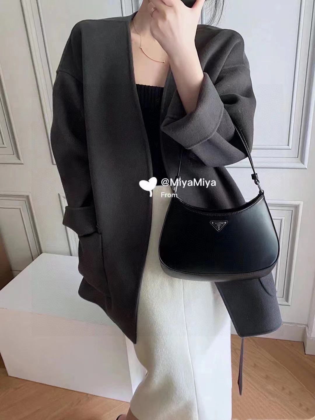 PR4DA レザー アンダーアーム バッグ【50％割引+送料無料】