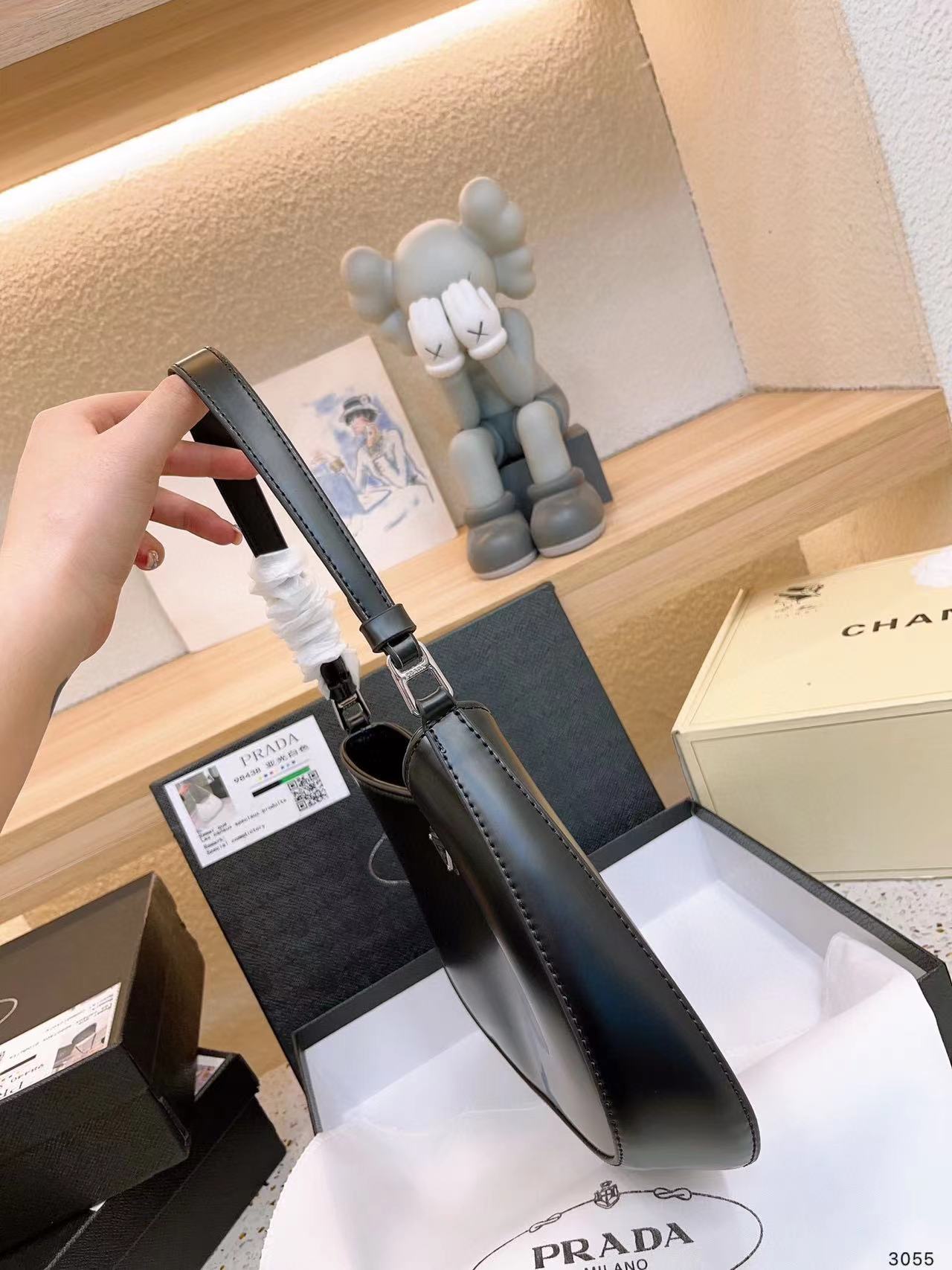 PR4DA レザー アンダーアーム バッグ【50％割引+送料無料】