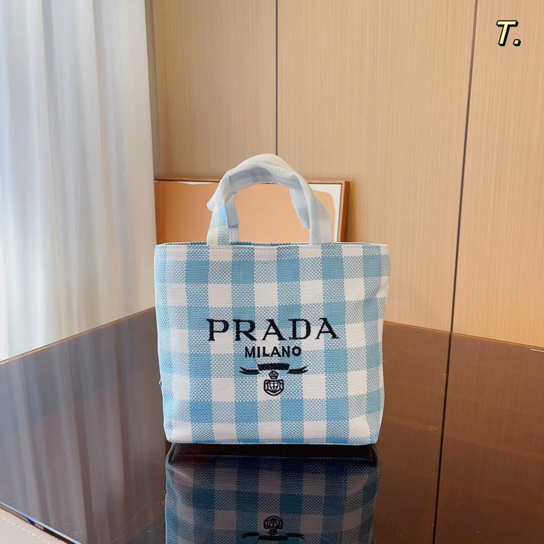 PR4DA ロゴ織り刺繍トートバッグ【50％割引+送料無料】