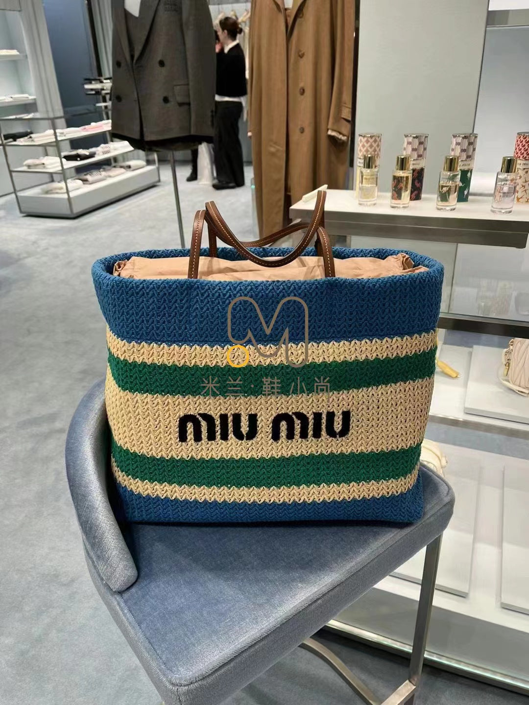 M1UM1U ストロービーチバッグ 33×34cm【50％割引+送料無料】