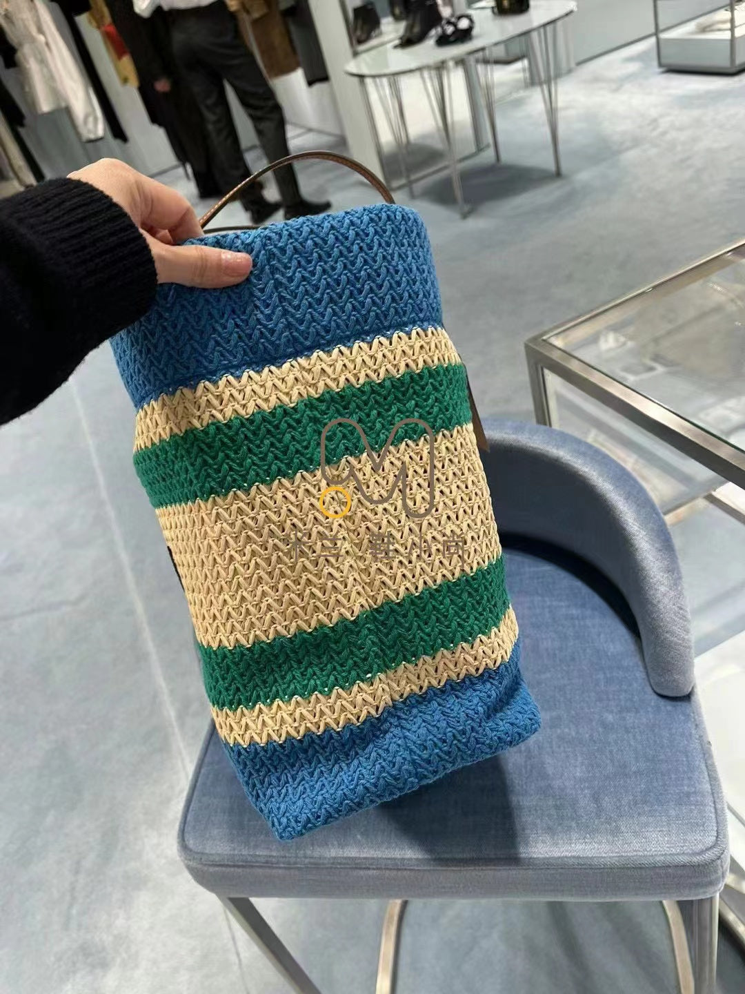 M1UM1U ストロービーチバッグ 33×34cm【50％割引+送料無料】