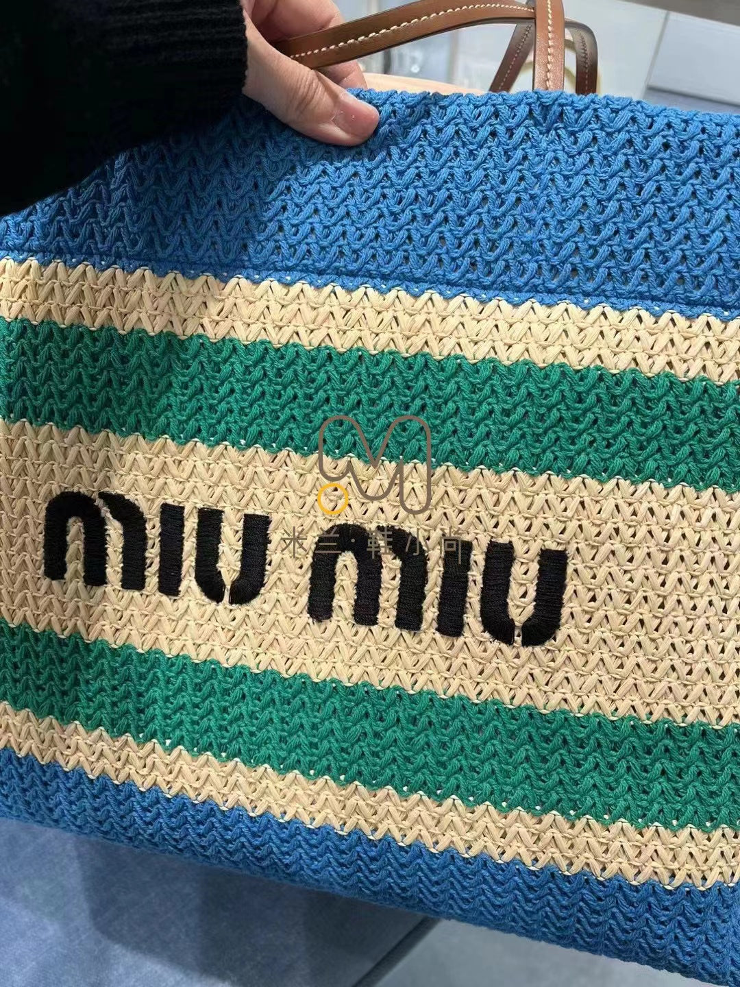 M1UM1U ストロービーチバッグ 33×34cm【50％割引+送料無料】