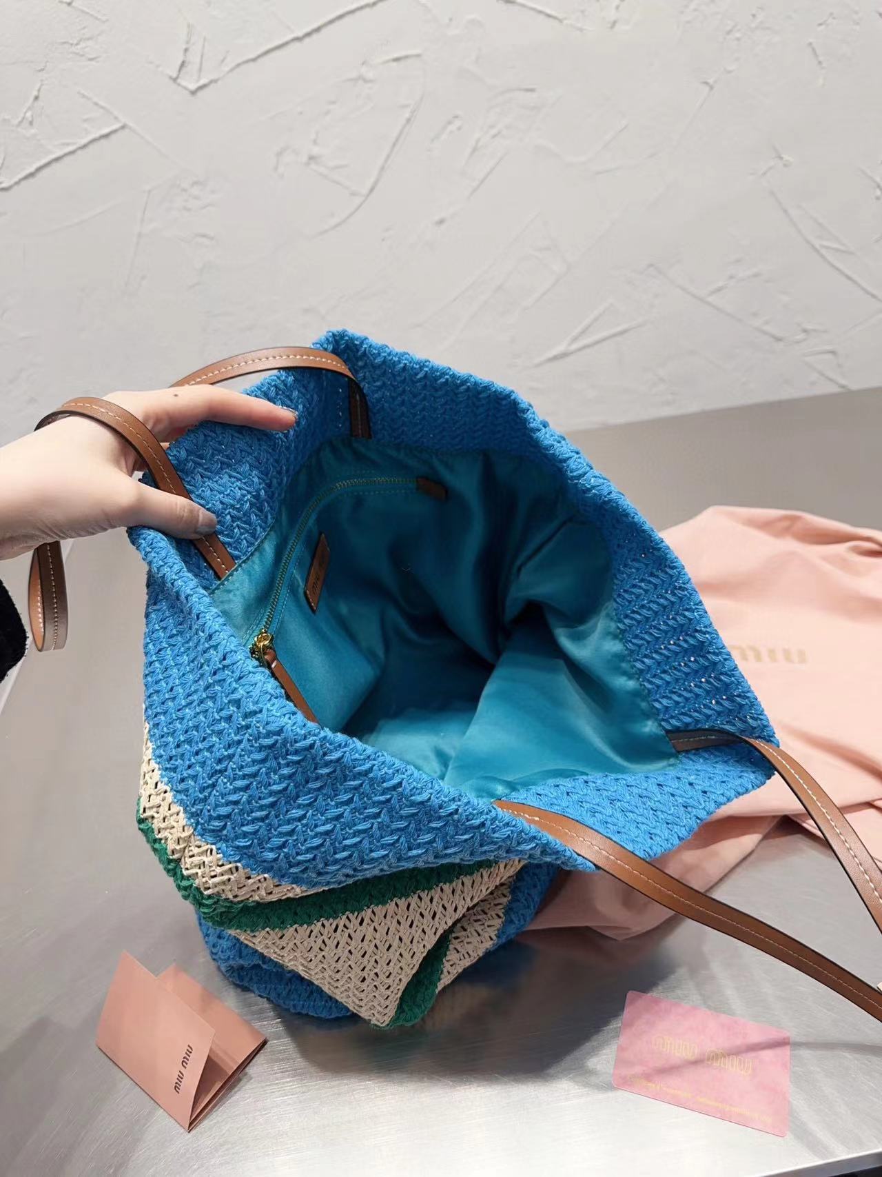 M1UM1U ストロービーチバッグ 33×34cm【50％割引+送料無料】