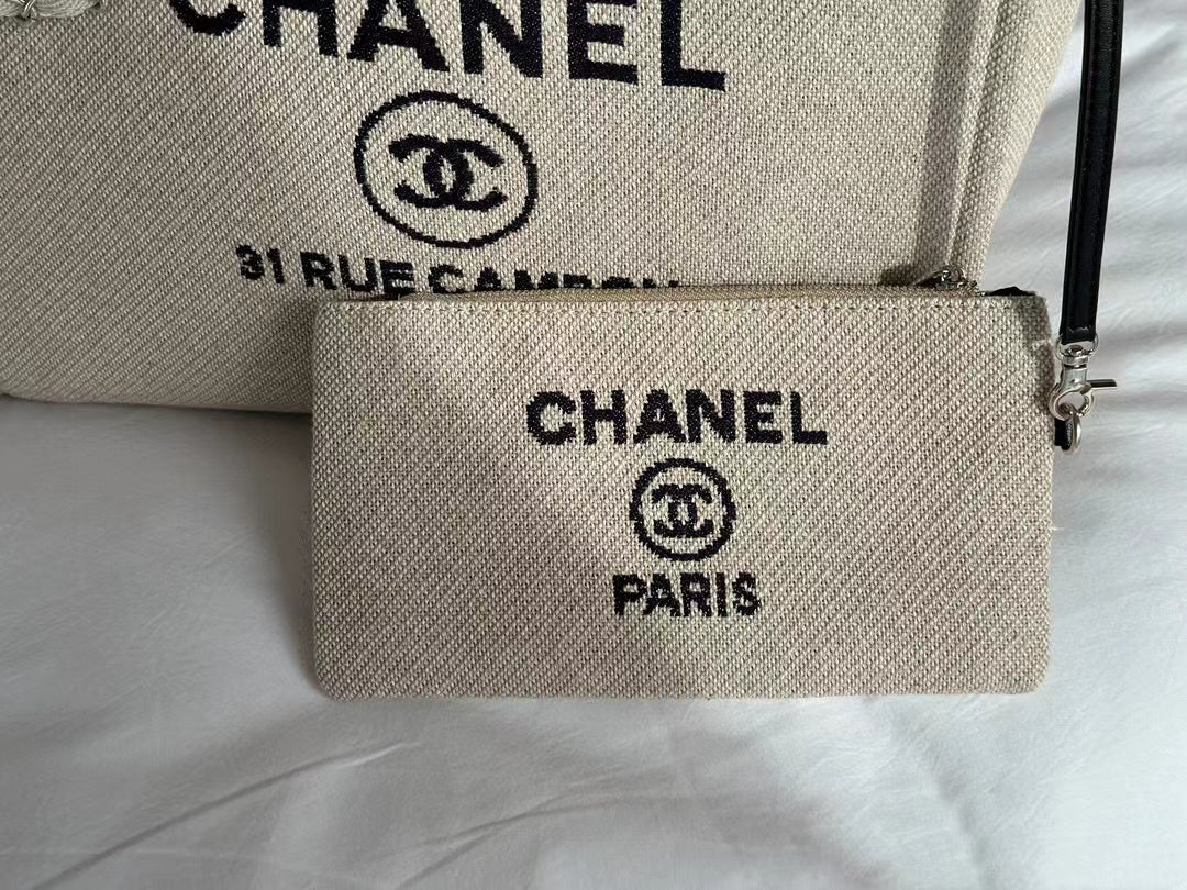 CHANE1 デニムビーチバッグ【50％割引+送料無料】