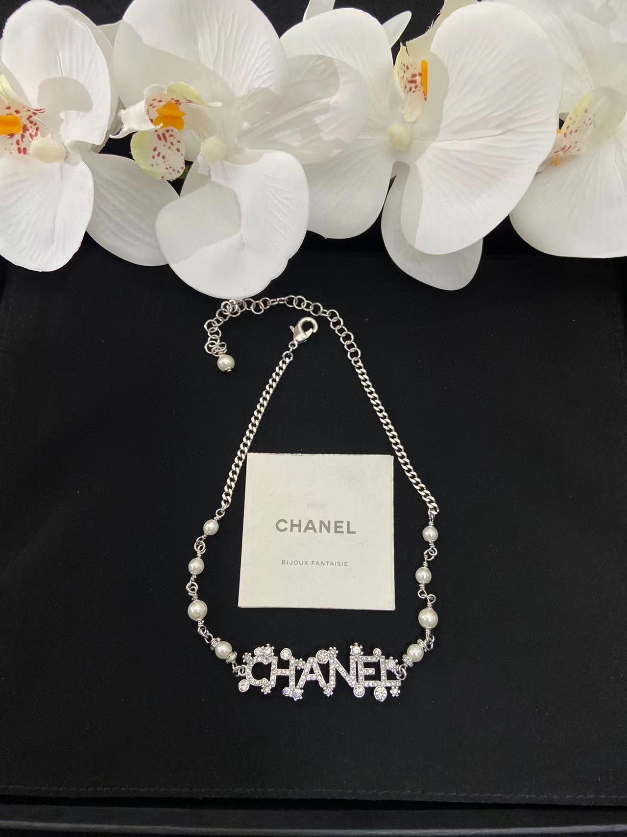 CHANE1 パールとダイヤモンドのネックレス【50％割引+送料無料】
