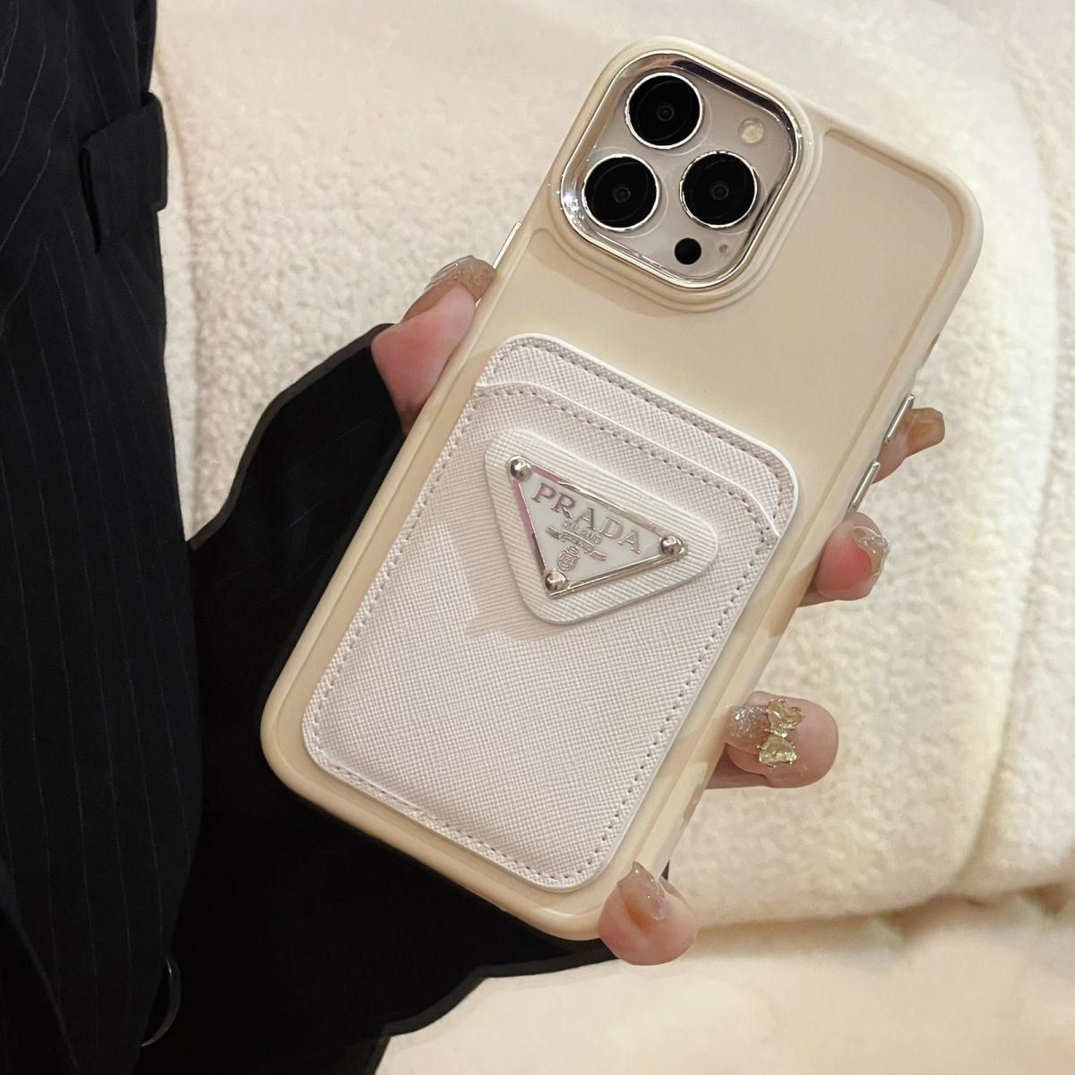 🔻【プラダ 】👄カードホルダー携帯電話ケース📱【50%オフ+送料無料】